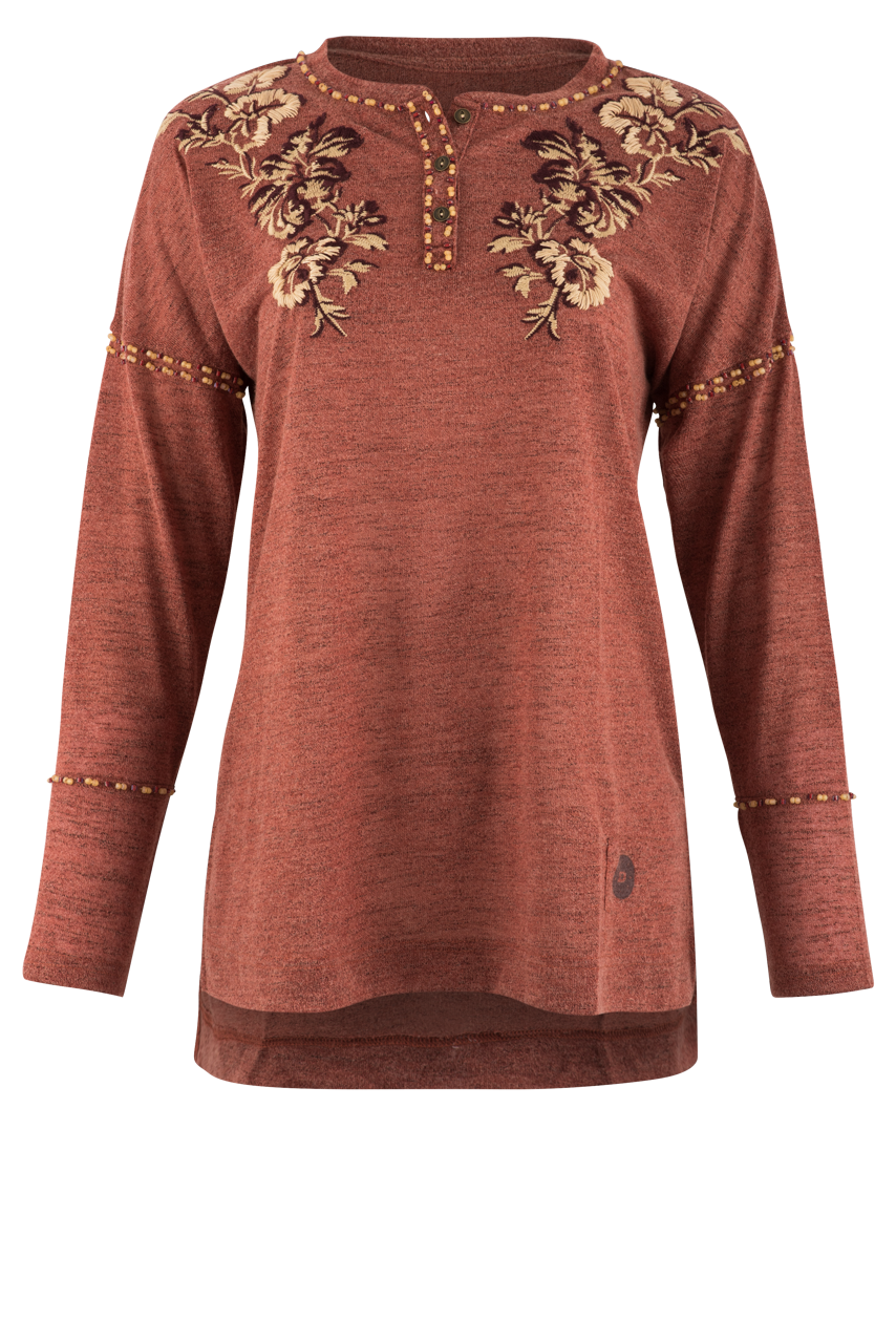 Double D Ranch Edith Floral Top