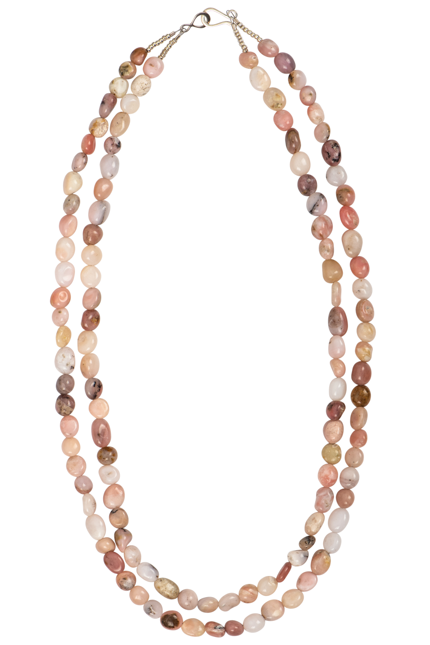 Ann Vlach Peruvian Opal Beaded Necklace