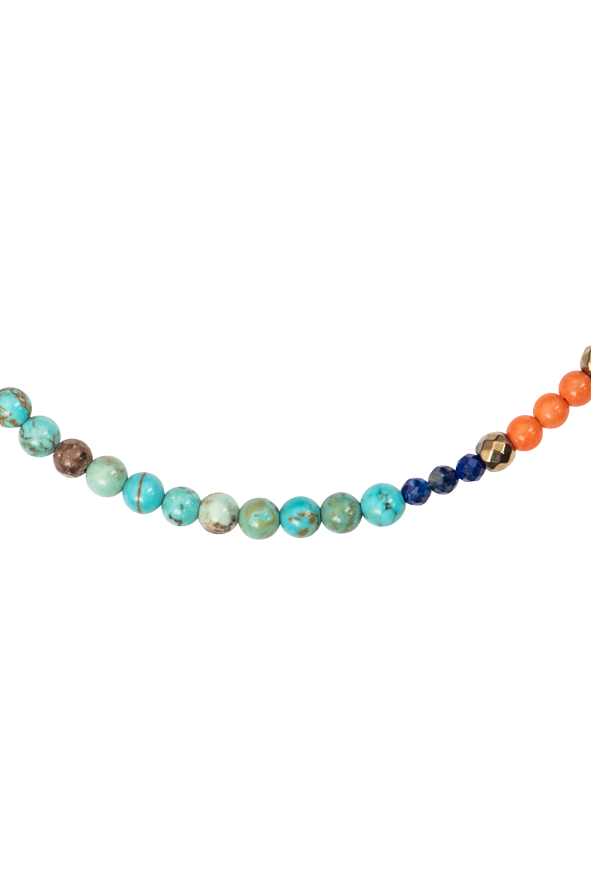 Ann Vlach Coral Sunset Necklace