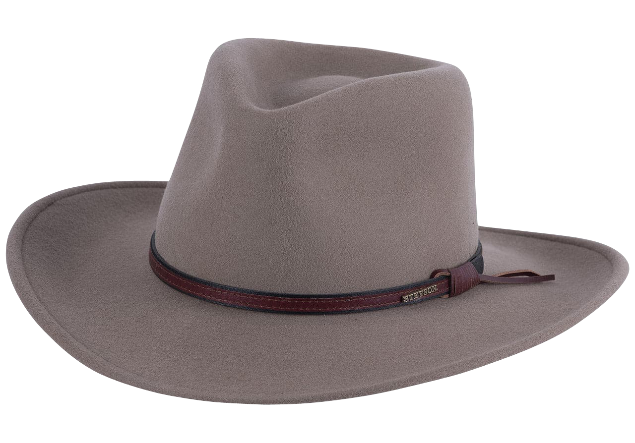 Stetson Crushable Bozeman Outdoor Hat - Mushroom