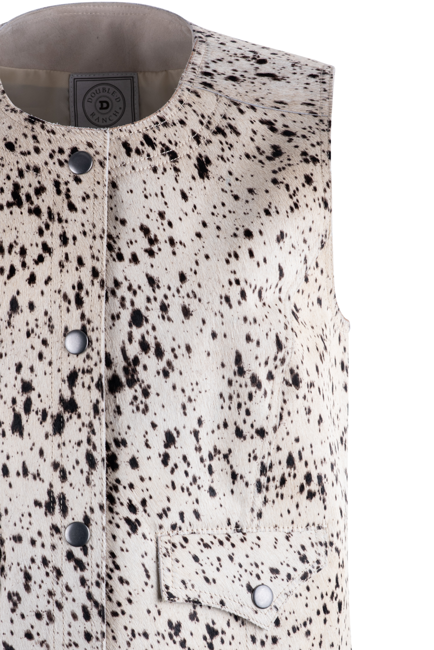 Double D Ranch Appaloosa High Horse Printed Vest