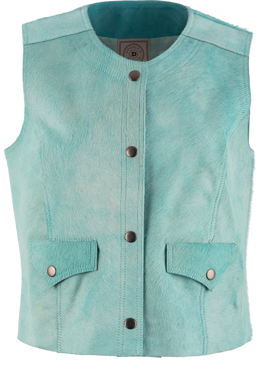 Double D High Horse Turquoise Vest