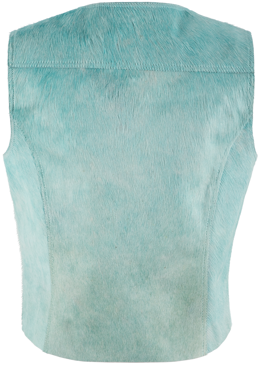 Double D High Horse Turquoise Vest