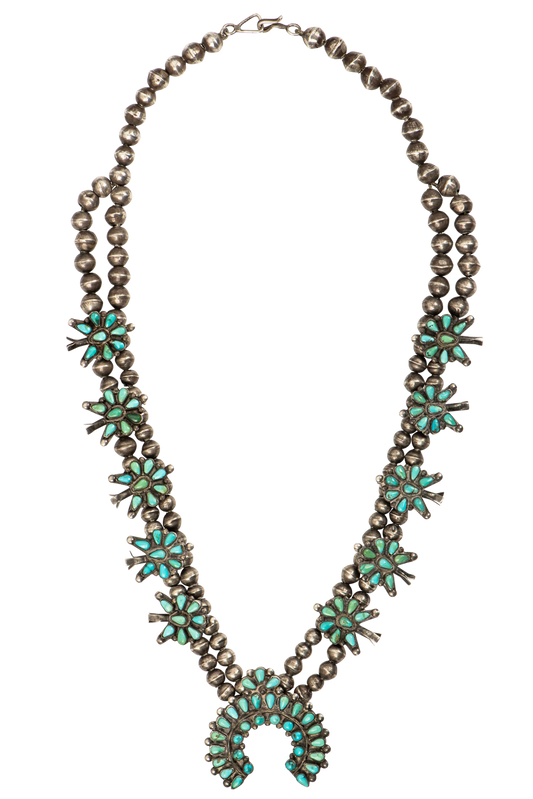Peyote Bird 1950's Vintage Necklace