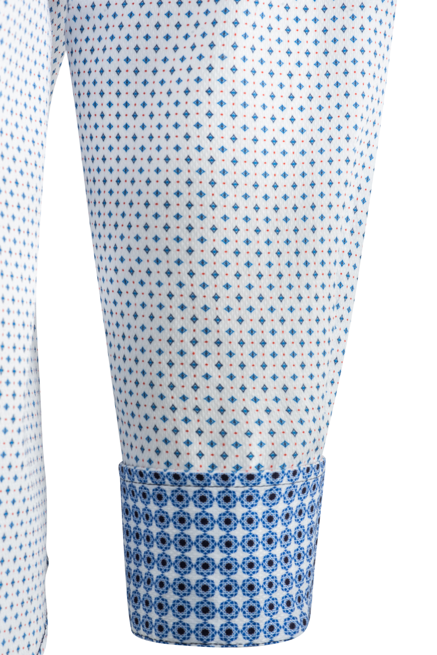 Pinto Ranch YY Collection Blue Diamond Pearl Snap Shirt