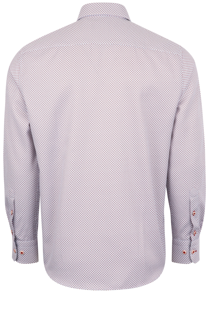 Pinto Ranch YY Collection Foulard Button-Front Shirt - Red
