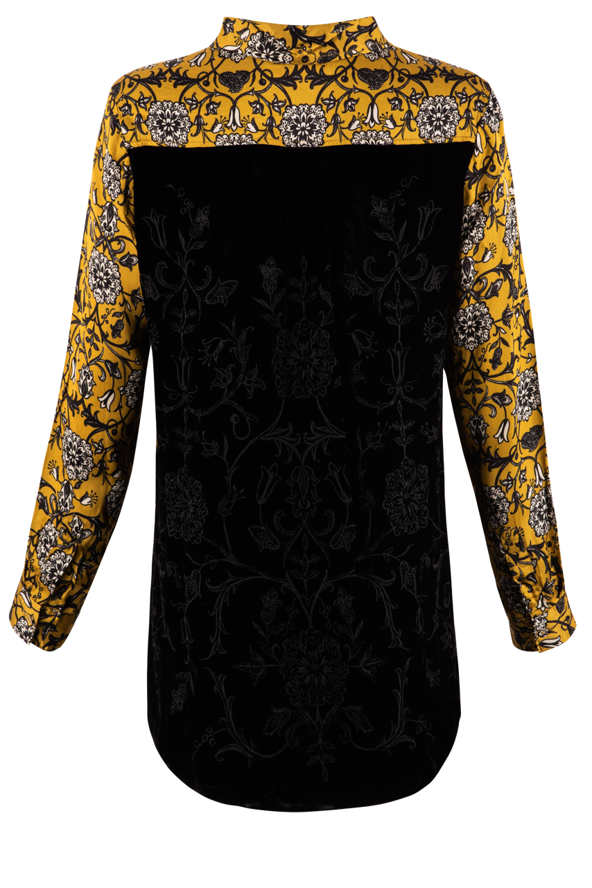 Johnny Was Miel Du Lune Oversized Top