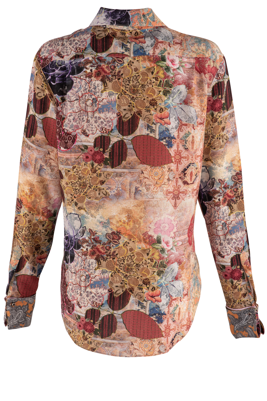 Robert Graham Women's Mosaic Gabriela Top