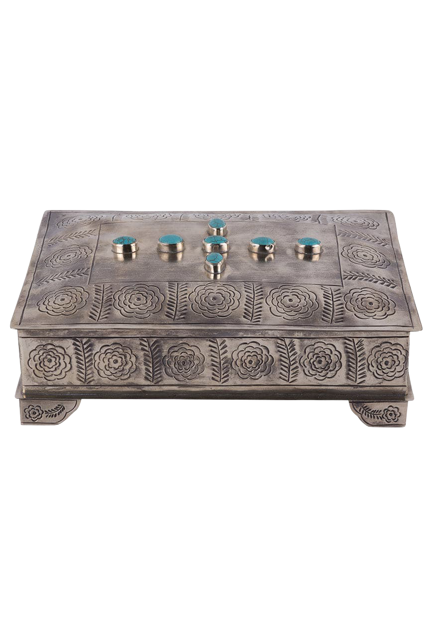 J. Alexander Stamped Silver Box