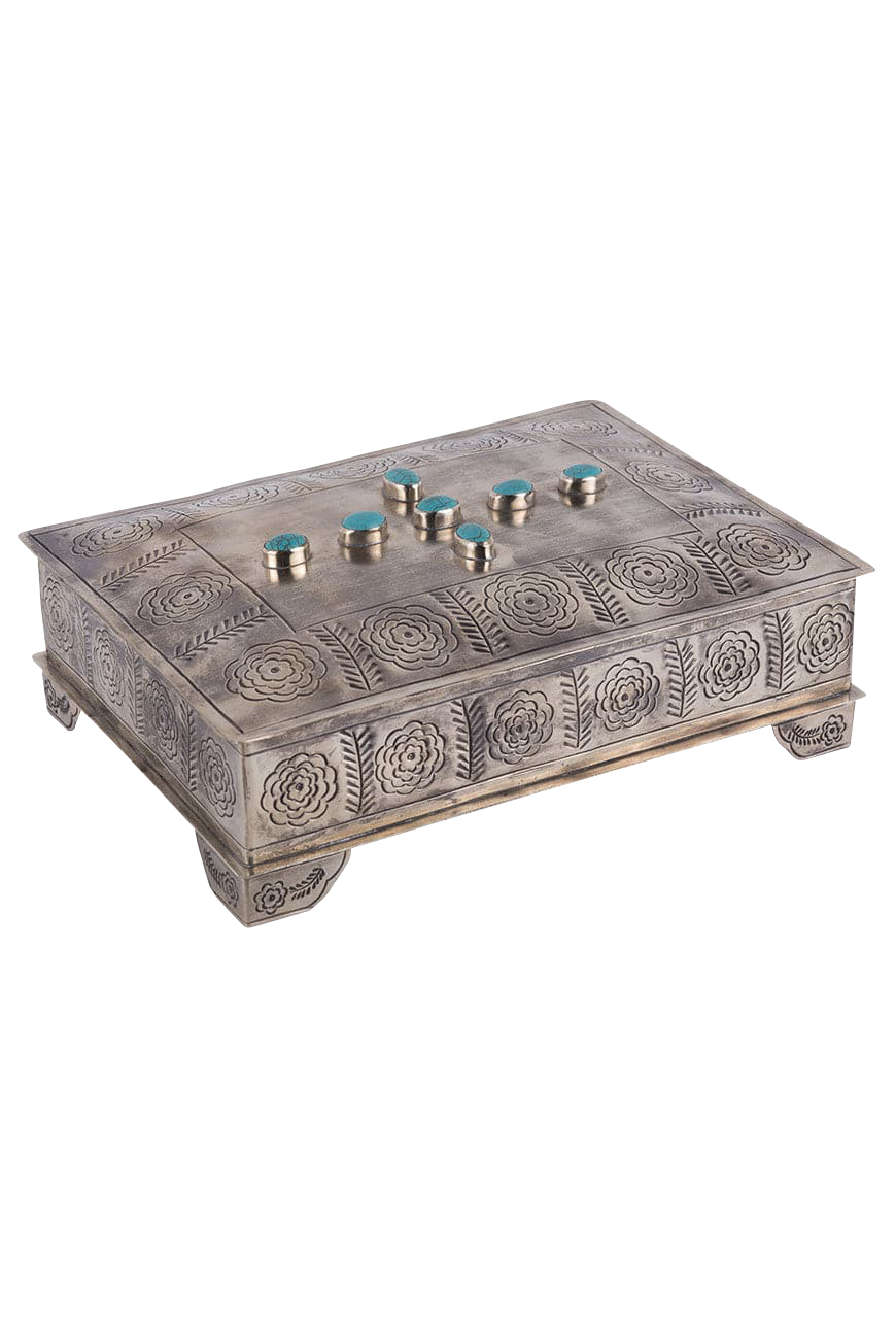 J. Alexander Stamped Silver Box