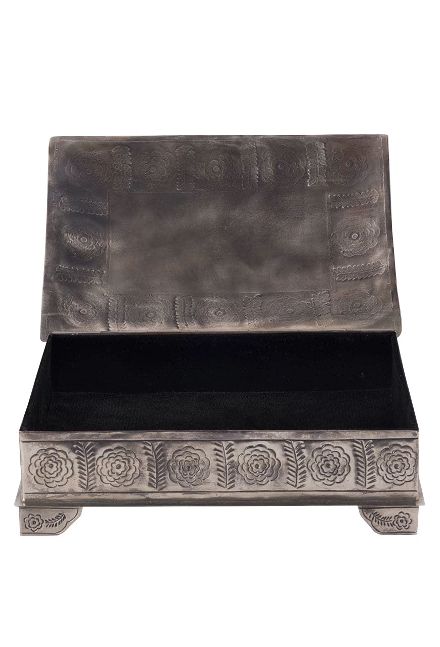 J. Alexander Stamped Silver Box