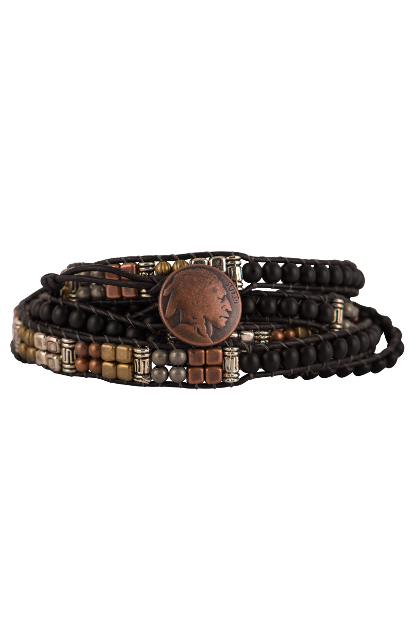 Wrapped To Wear Live, Laugh, Love Bracelet