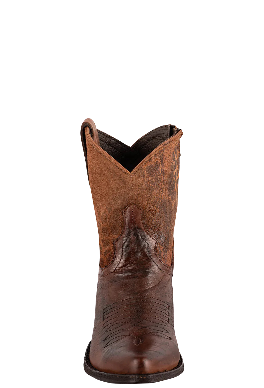 Old Gringo Goat Corinna Leopardito Booties - Tan