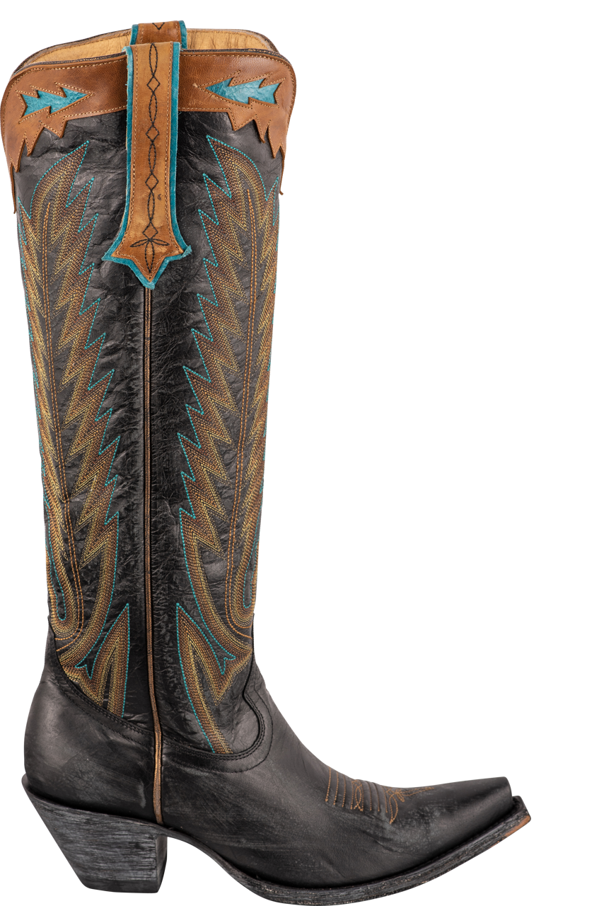 Tall shaft 2025 cowgirl boots