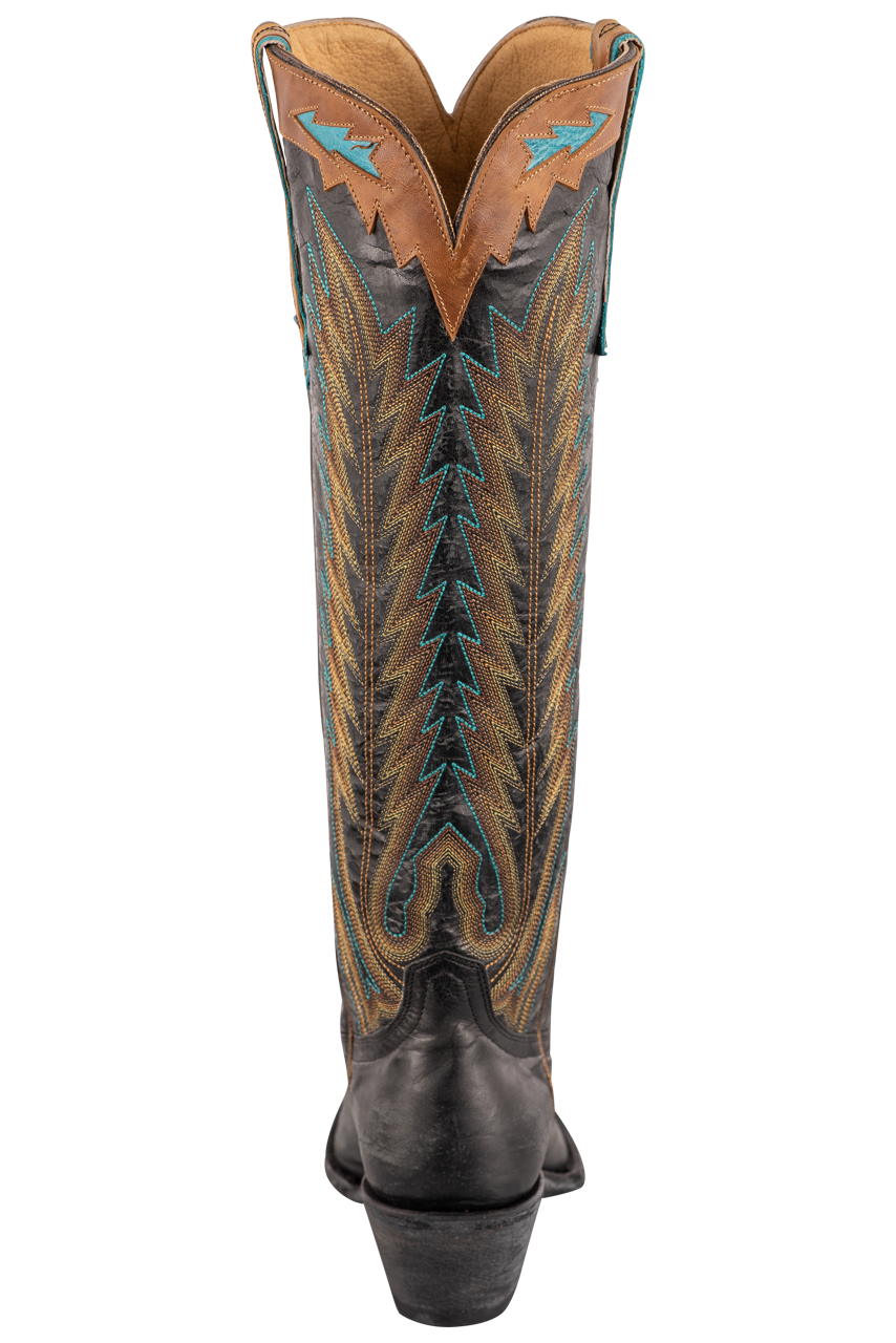 Old Gringo Women's Yucatan Tall Cowgirl Boots - Black
