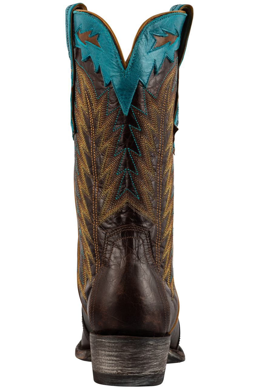 Old Gringo Women's Yucatan Gallegos Cowgirl Boots - Brass