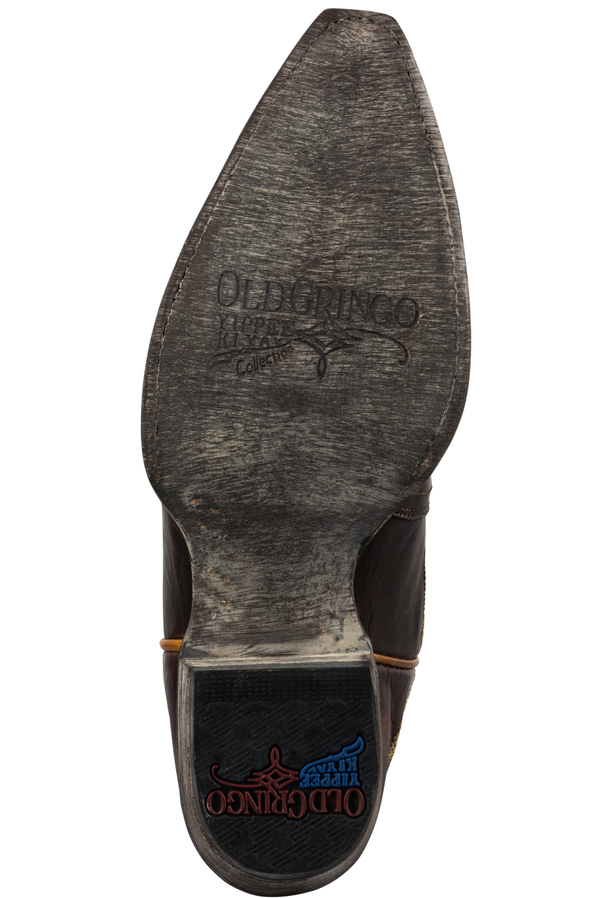 Old Gringo Women's Yucatan Gallegos Cowgirl Boots - Brass