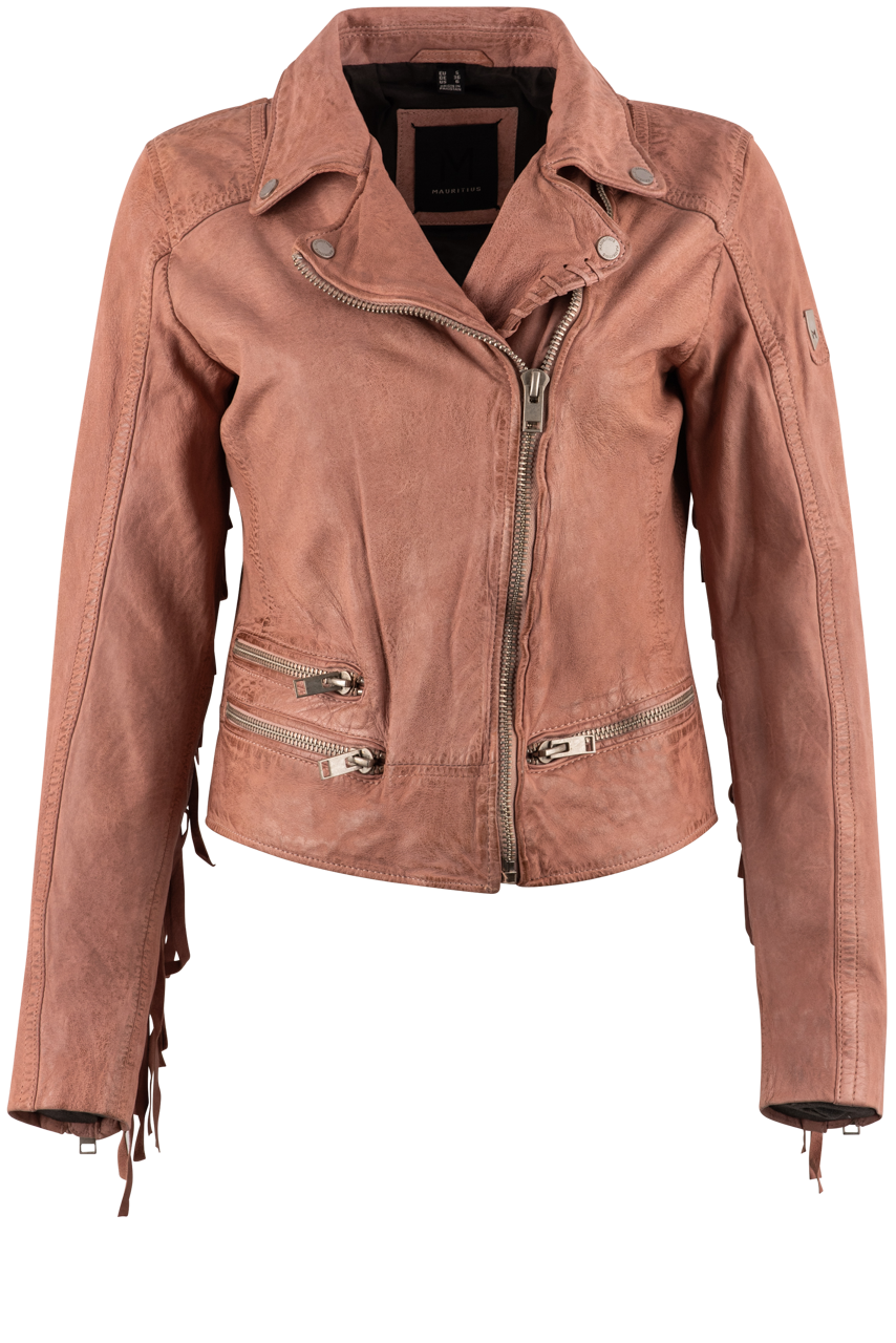 Mauritius Zoe Pink Fringe Jacket
