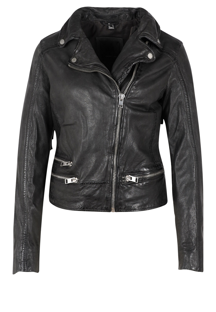 Mauritius Zoe Black Fringe Jacket