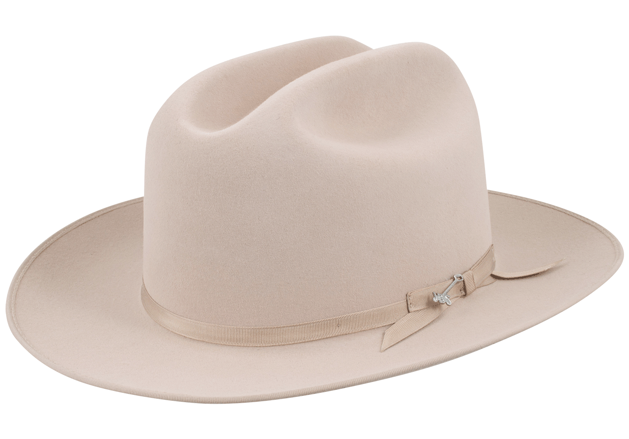 Stetson 6X Open Road Silver Belly Felt Cowboy Hat | Pinto Ranch Stetson 6X Open Road Silver Belly Felt Cowboy Hat | Pinto Ranch