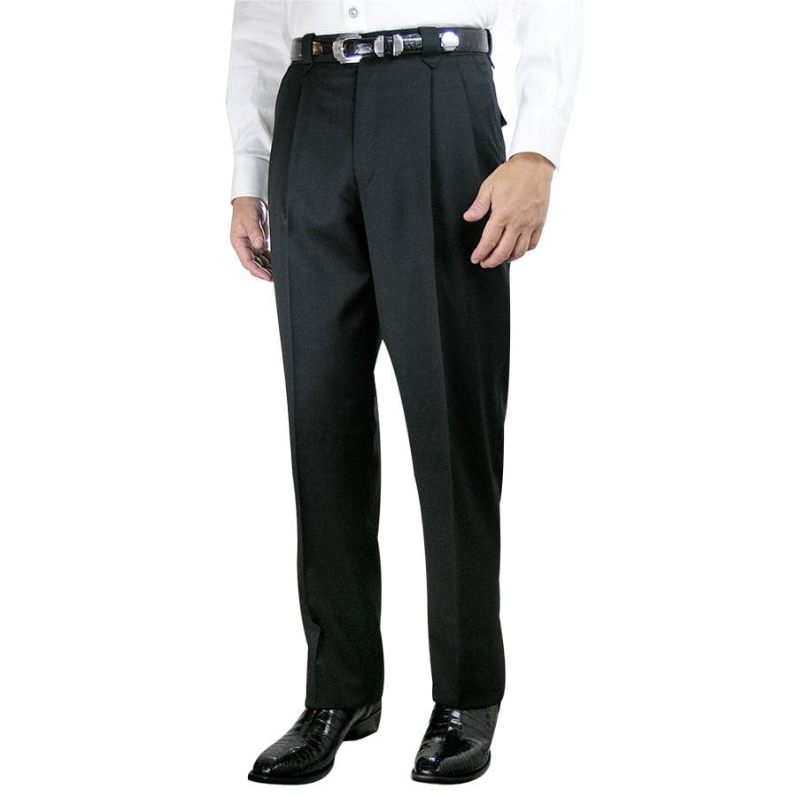Pinto Ranch Pleated Black Western Dress Pants | Pinto Ranch Pinto Ranch Pleated Black Western Dress Pants | Pinto Ranch