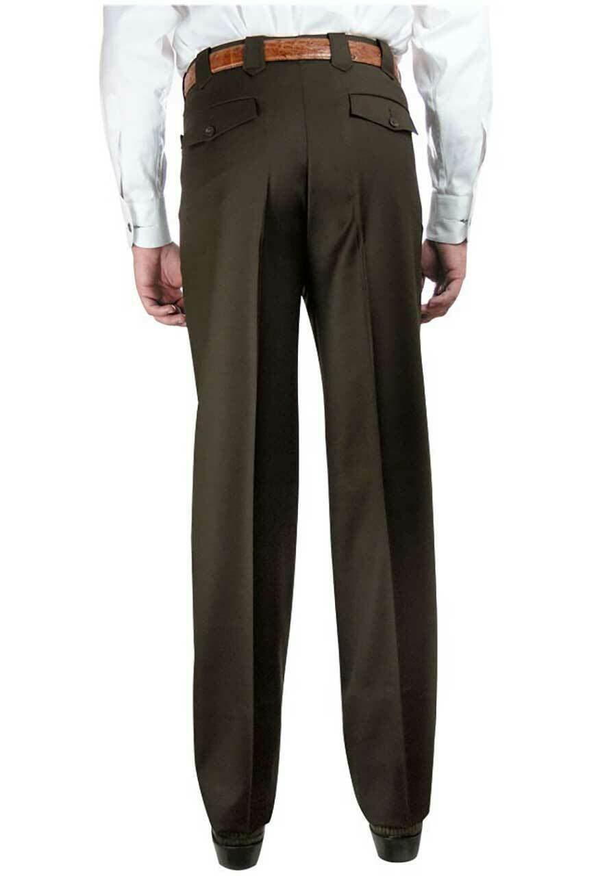 Plain Front Western Dress Slacks