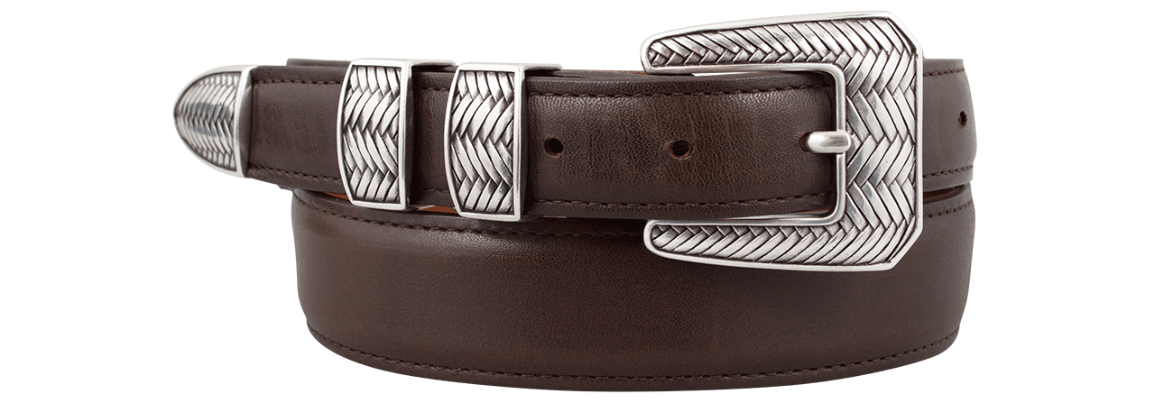 Chacon 1.25" Spanish Calf Tapered Belt