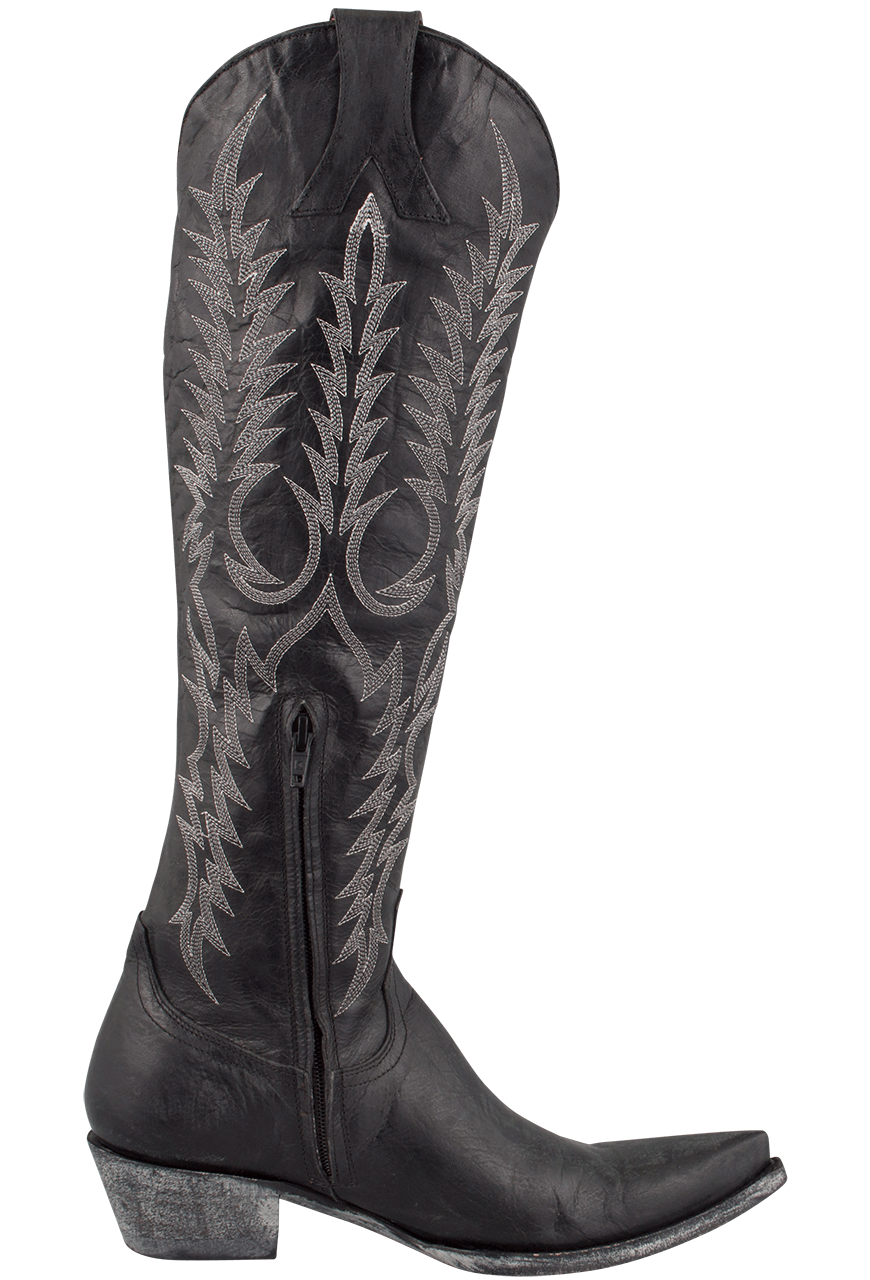 Old Gringo Goat Mayra Cowgirl Boots - Black