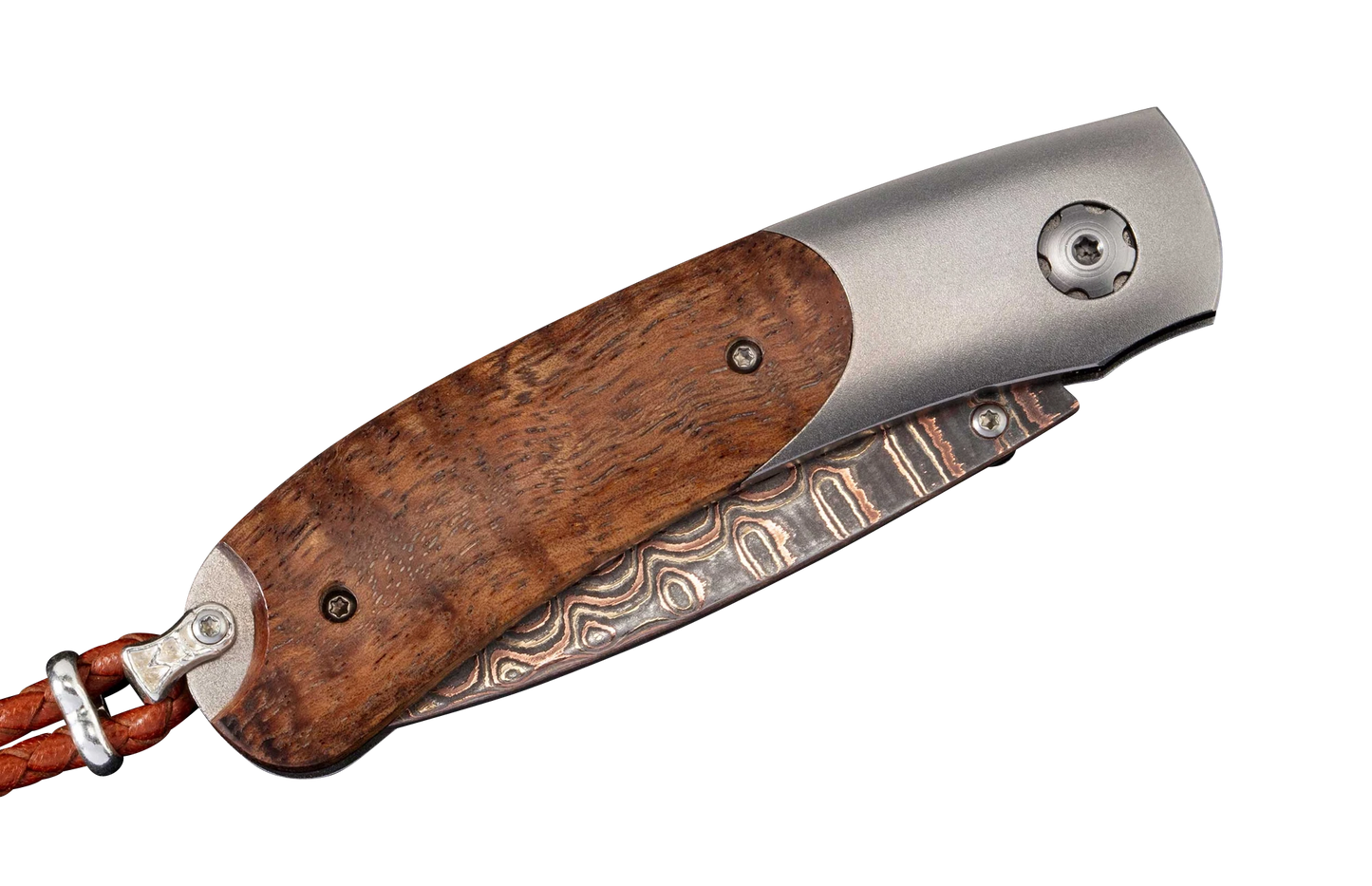 William Henry Curly Pocket Knife