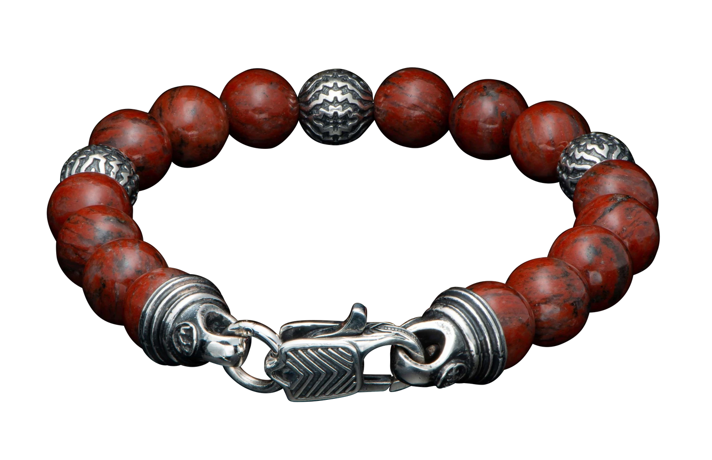 William Henry Seaside Red Jasper Bracelet