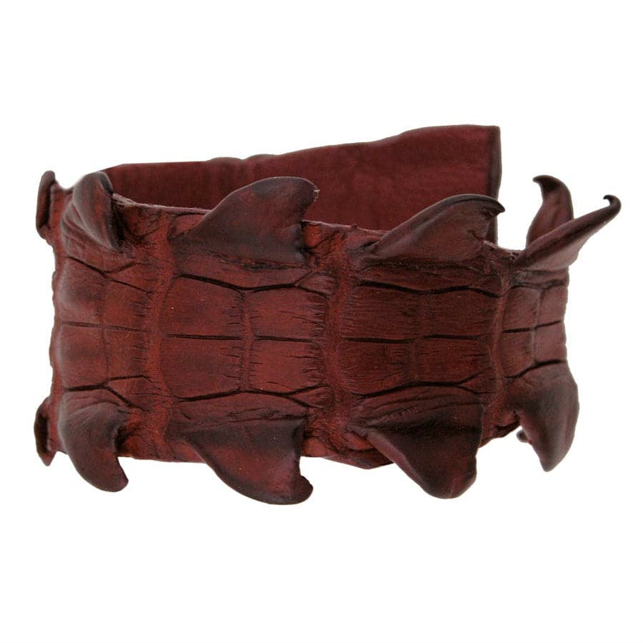 Kulu Crocodile Cuff - Red