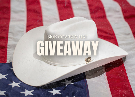 10K Cowboy Hat Giveaway