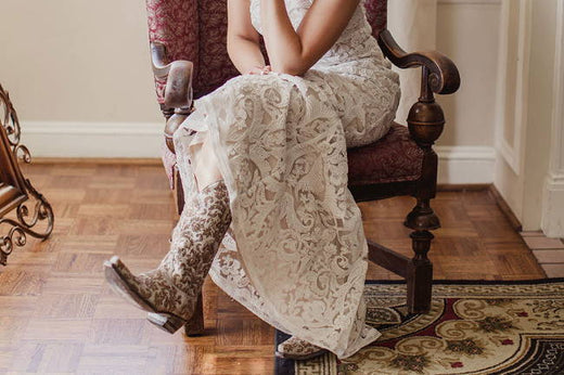 Western Bride & Boots - Pinto Ranch Western Wedding Guide