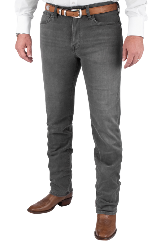 34 Heritage Mid Gray Charisma Jeans