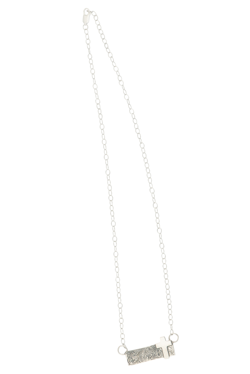 Vogt Blessed Bar Necklace