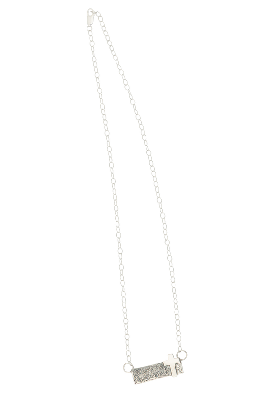 Vogt Blessed Bar Necklace