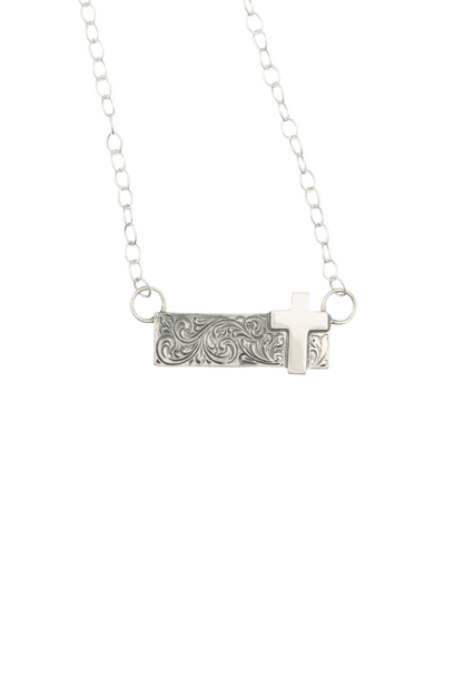 Vogt Blessed Bar Necklace