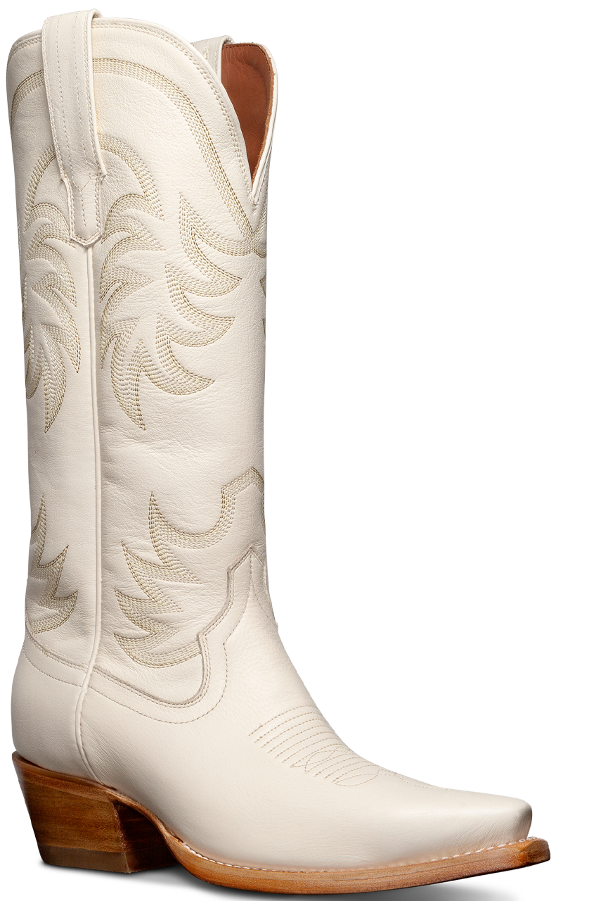 Tecovas Annie Cowgirl Boots - Bone