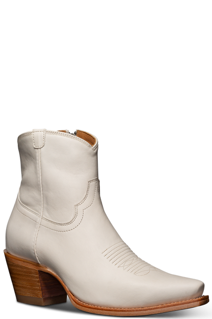 Tecovas Daisy Zip Bootie - Bone