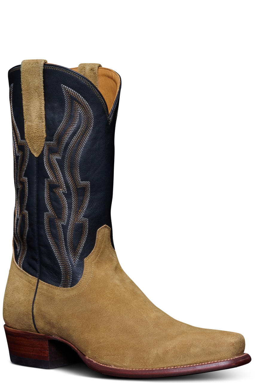 Tecovas Warren Cowboy Boots - Camel/Midnight