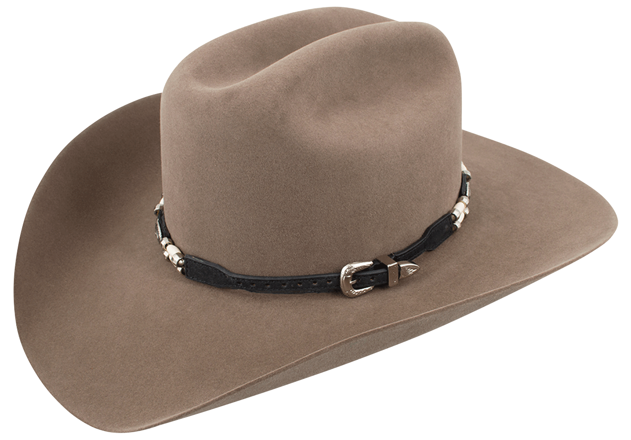 M&F Western Leather & Bone Beaded Hat Band