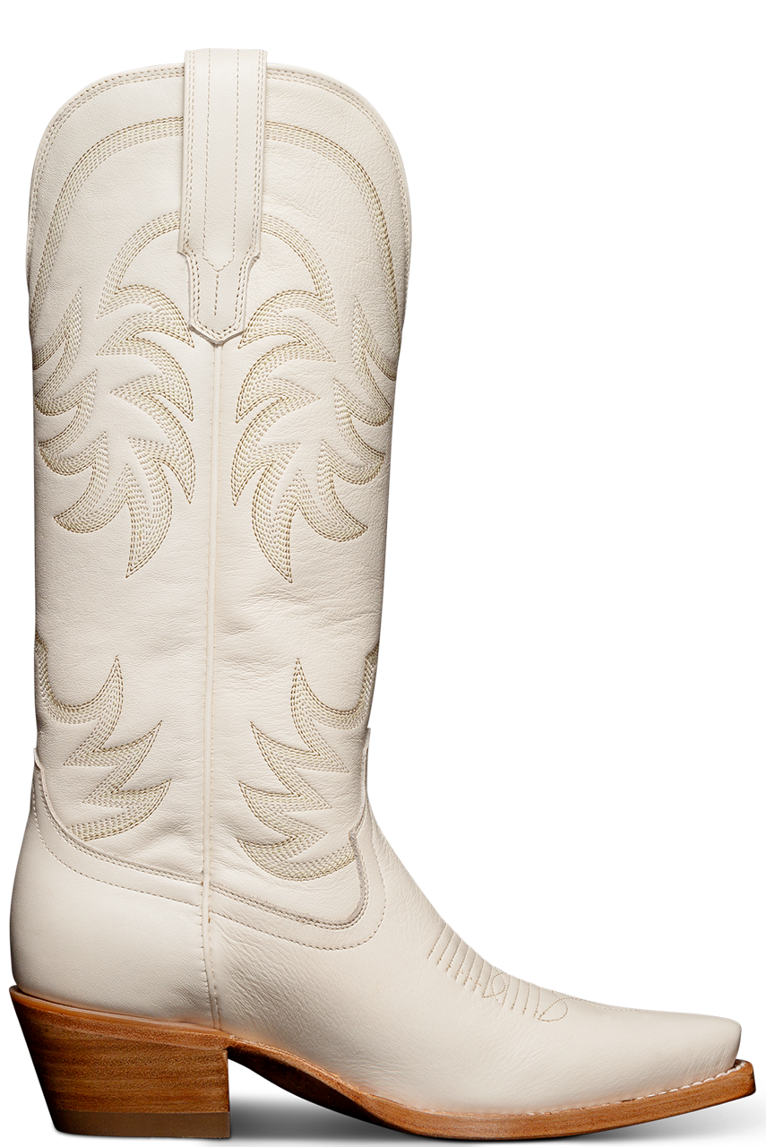 Tecovas Annie Cowgirl Boots - Bone