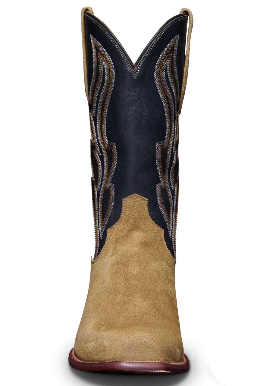 Tecovas Warren Cowboy Boots - Camel/Midnight