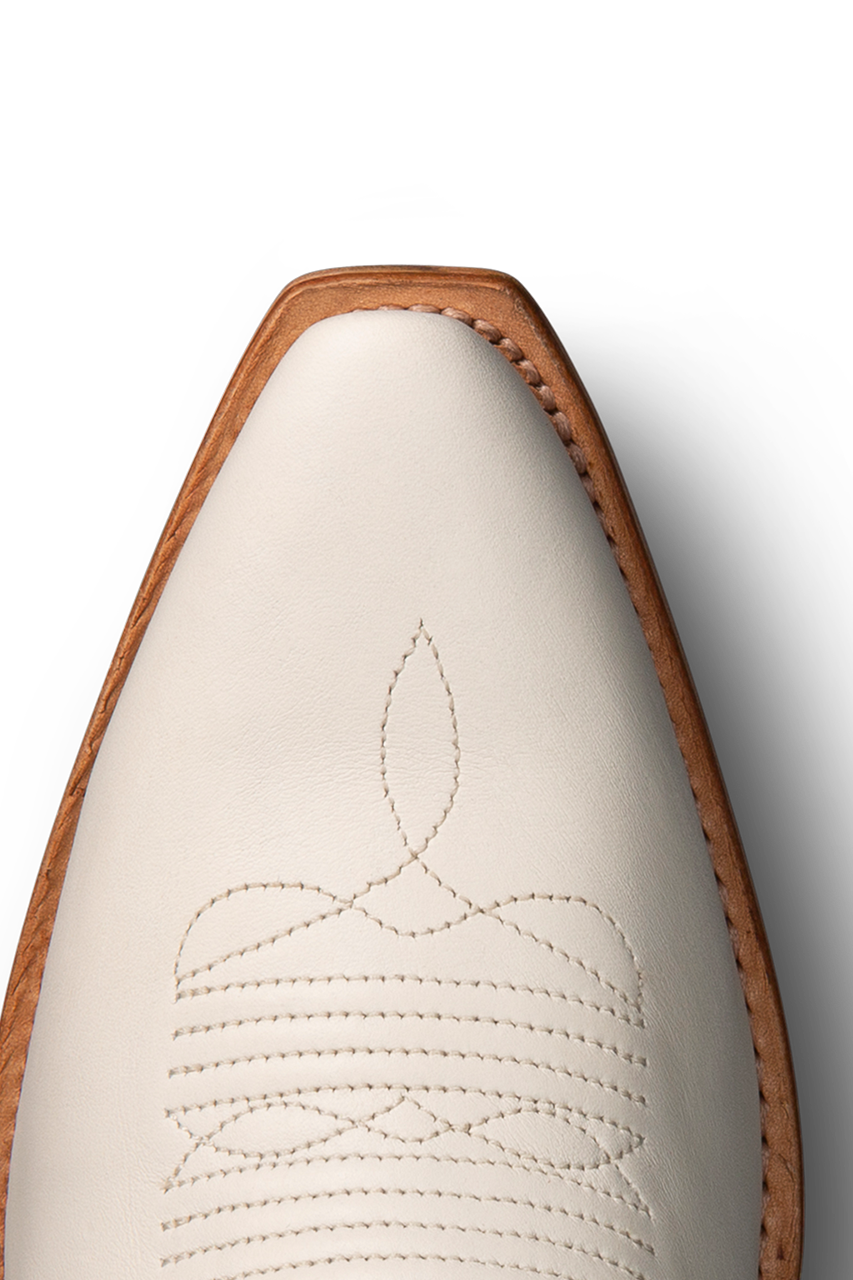 Tecovas Daisy Zip Bootie - Bone