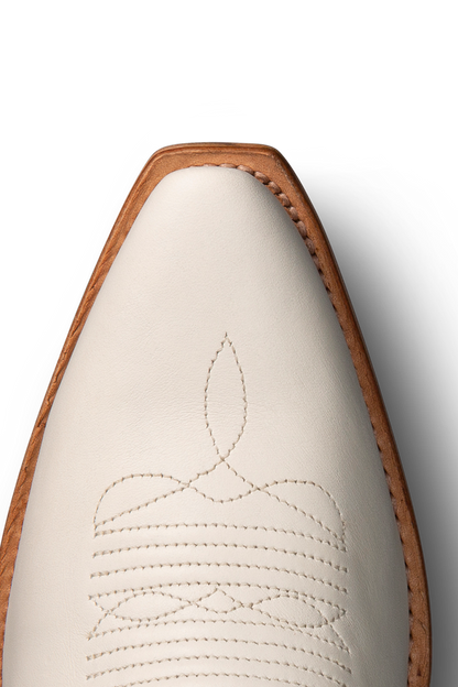 Tecovas Daisy Zip Bootie - Bone