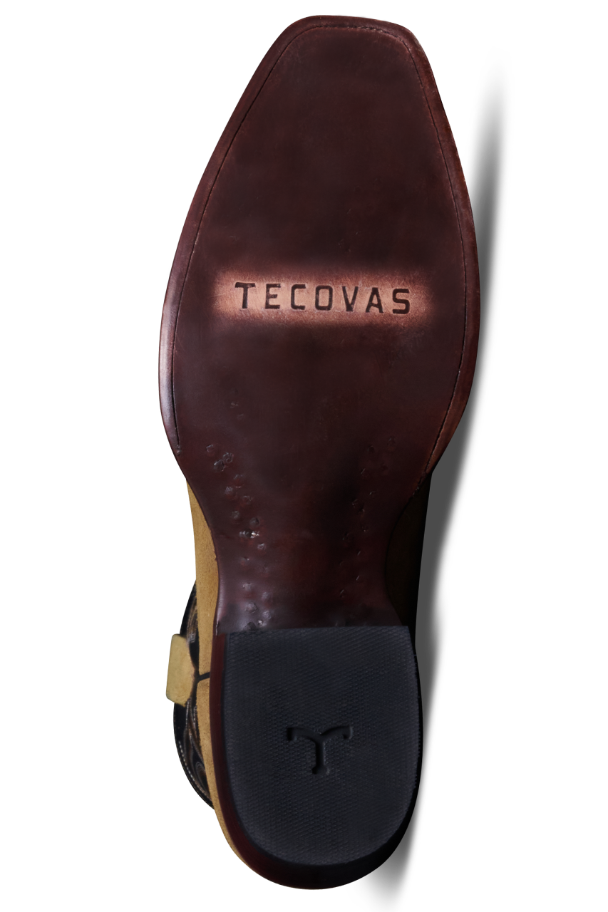 Tecovas Warren Cowboy Boots - Camel/Midnight