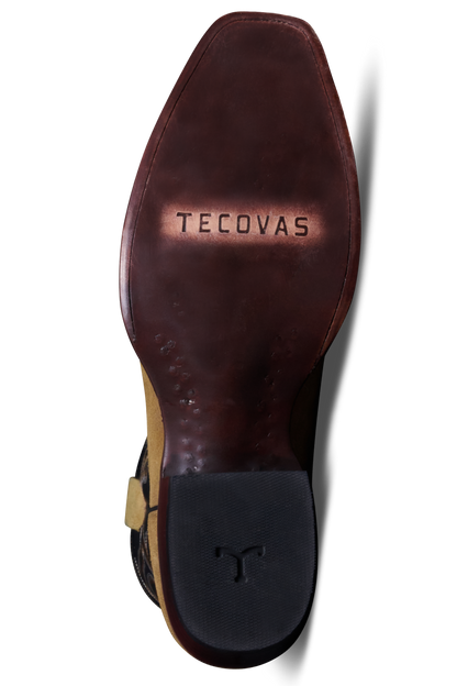 Tecovas Warren Cowboy Boots - Camel/Midnight