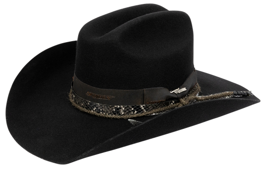 Bullhide Texas Hold Em' Felt Cowboy Hat - Black