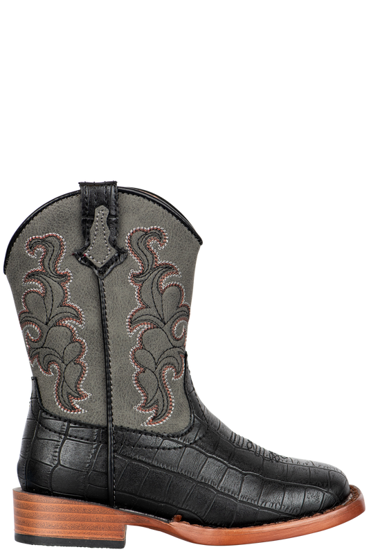 Roper Gray Gator Toddler Boots