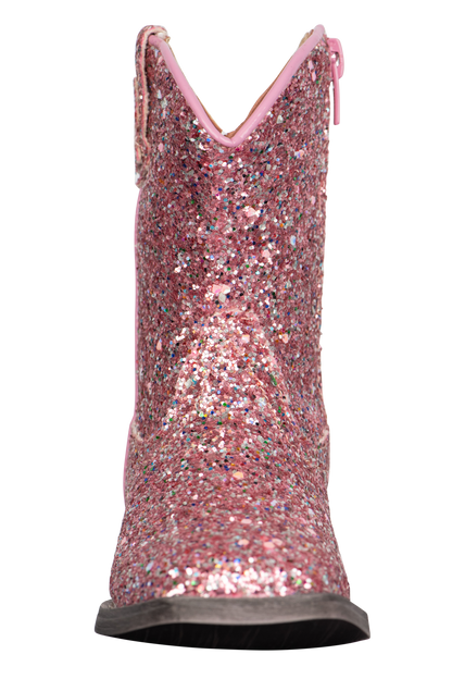 Roper Pink Glitter Galore Toddler Boots